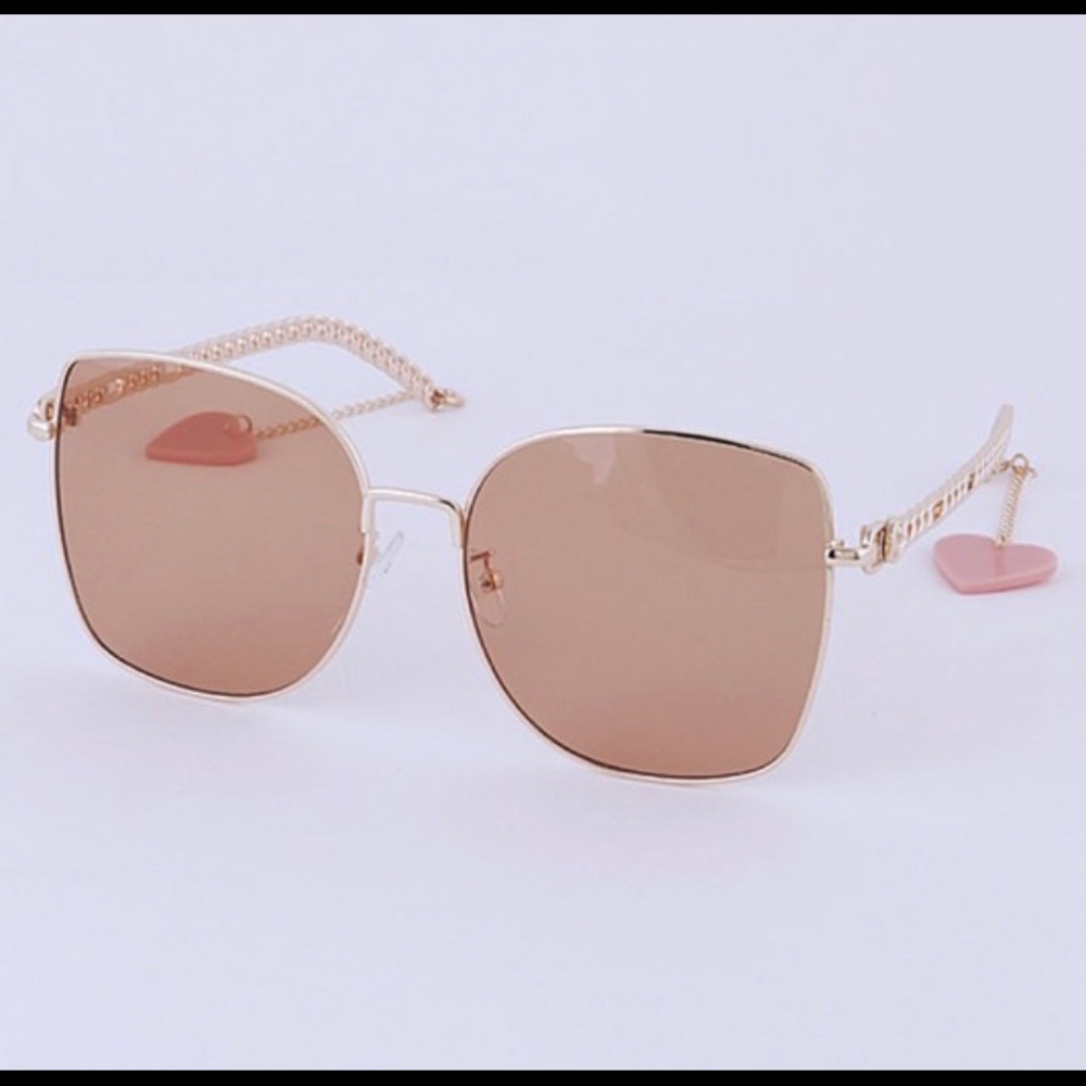 SWING HEART 💙🧡💛💚🤍 SUNGLASSES - Picture 4 of 4
